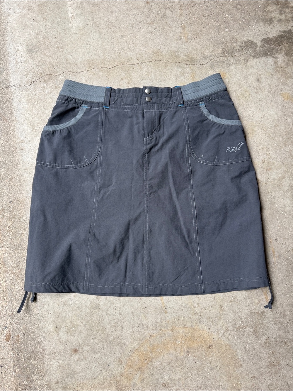 Kuhl Charcoal Outdoor Mini Skirt